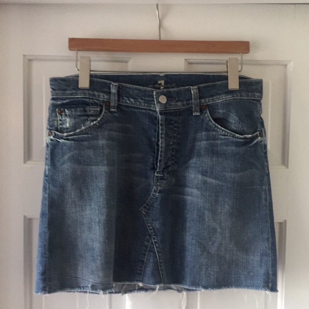 Seven Denim Mini Skirt